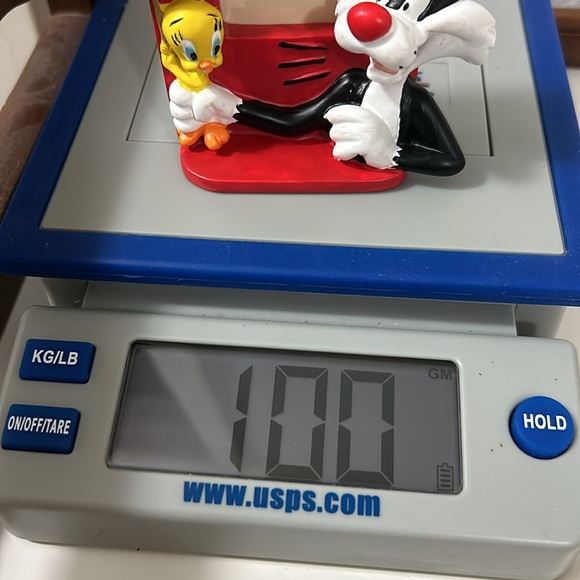 🖤1994💕RARE DESIGN💕Tweety & Sylvester stand-up picture frame - Picture 13 of 17